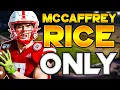 Luke McCaffrey Rice Texas Rebuild NCAA 14 Revamped Transfer Rebuild