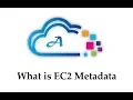 What is Metadata of an EC2 Instance by aws avinash reddy