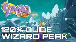 spyro the dragon reignited 120 guide wizard peak all gems eggs dragons 