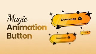 CSS Button Hover Effects Animation Magic Button HTML CSS