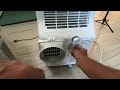 How to connect the drain hose to Black Decker 8000 BTU Air Conditioner