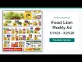 Food Lion Weekly Ad 26 - 26 Top 10 Deals