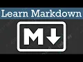 Learn Markdown a quick and easy way to create websites presentations documents and more