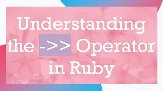 Understanding the - Operator in Ruby