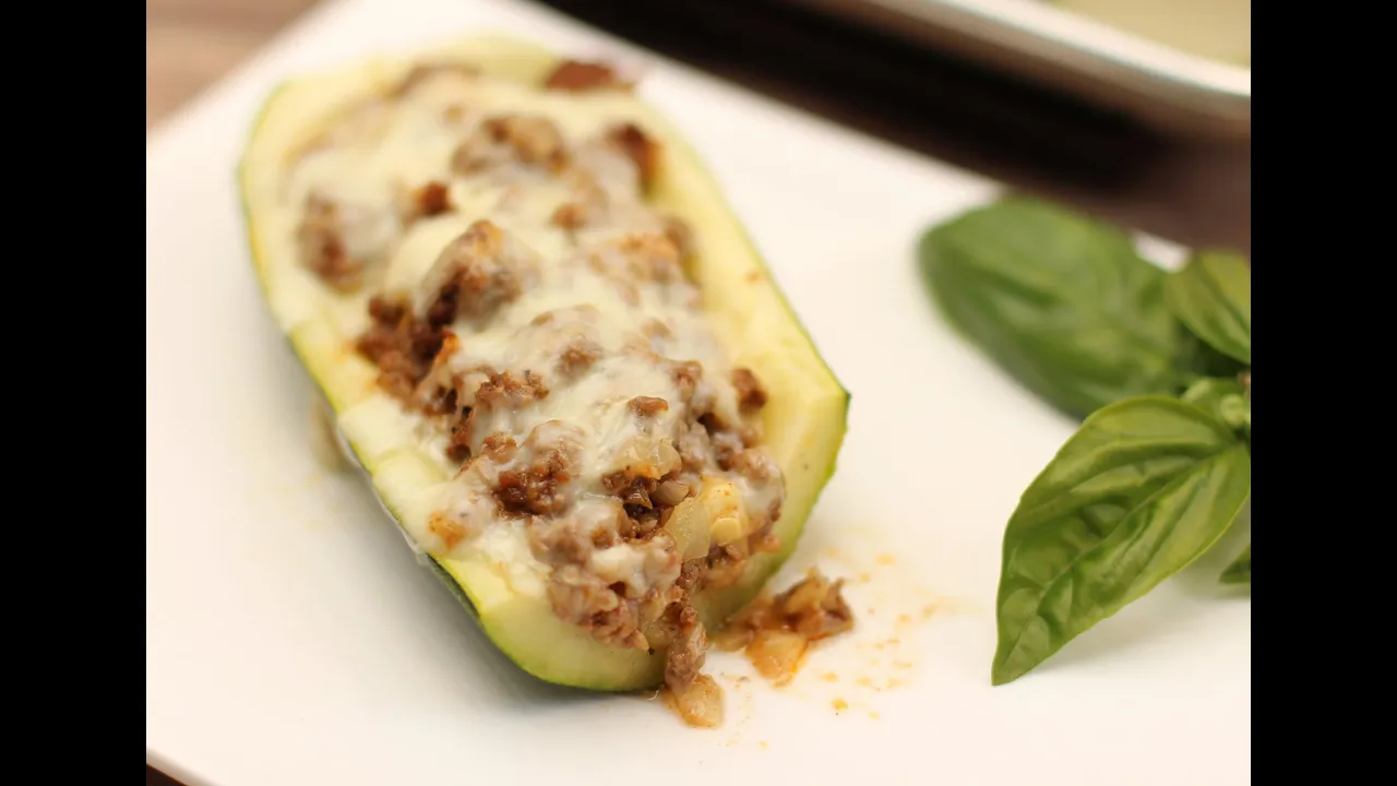 Mexican Stuffed Zucchini - Easy Dish For Those Large Squash by Rockin Robin