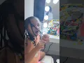 Mom catches daughter cutting her hair #shorts