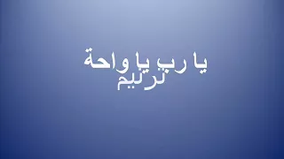 يا رب يا واحة 