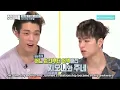 iKON members teasing Bobby and June