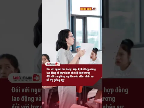 Từ 07/12/2026 Áp dụng quy định mới về bổ nhiệm, xếp lương nhân sự hỗ trợ giáo dục đại học