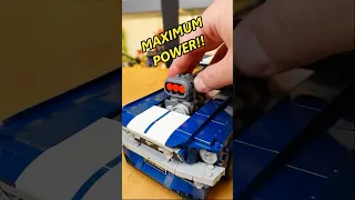This LEGO Mustang Got a POWERFUL Upgrade! #lego #car #mustang