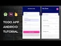 Build MyDoes App Android Studio Tutorial - Part 2