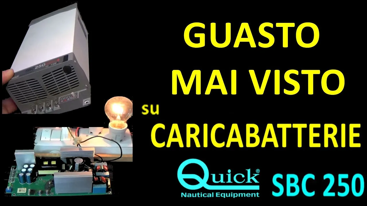0795: Guasto MAI VISTO su Caricabatteria Quick SBC 250 NRG+
