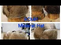 RCMP Trooper Mountie Muskrat Hat how to make a fur hat