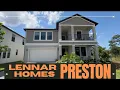 Tour Walkthrough Lennar Homes - Preston Floorplan