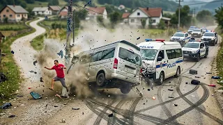 Top 10 CRAZIEST High-Speed Police Chases Caught on Dashcam - Brain Break TV #1