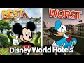 The BEST WORST of Disney World Hotels