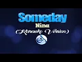 SOMEDAY - Nina (KARAOKE VERSION)