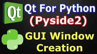 Pyside2 How To Create First Window Qt For Python Python GUI Development