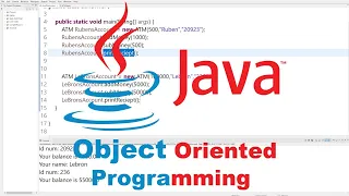 ATM Program Object Oriented Programming How to Tutorial