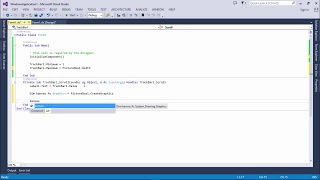 Trackbar Drawing process Visual Basic VB net