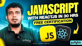 JavaScript with ReactJS Full Course 2025 Edition FREE Certification Project Included