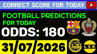 TODAY CORRECT SCORE PREDICTIONS PREDICTIONS BETTING WIN