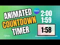 Create A Custom Animated Countdown Timer In Canva