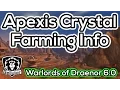Apexis Crystal Farming - The Best Method Blizzard Addresses Confusion