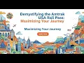 Amtrak USA Rail Pass Country Guide 499 for 10 Rides in 30 Days