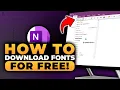 Download Fonts For OneNote 100 WORKS NO Yapping To The Point FAST EASY