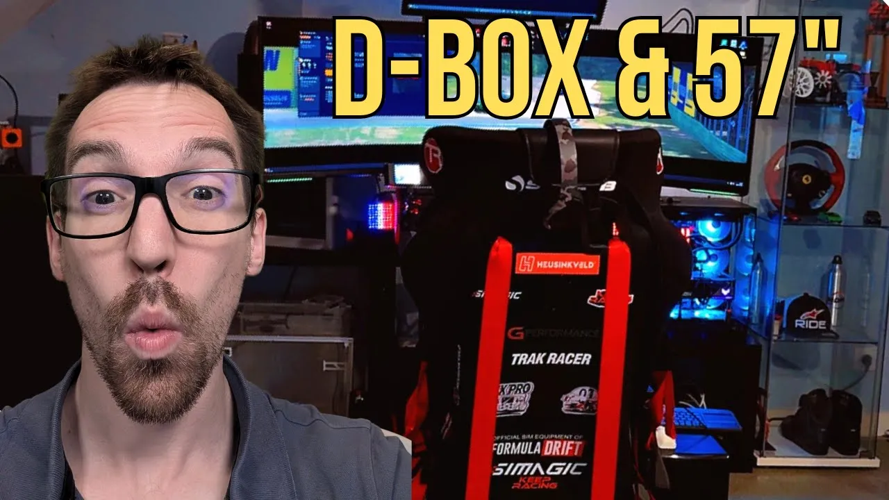D-BOX, écran 57” : ce setup Sim Racing à 11 000€ est-il ultime ?