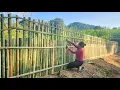 Lagu Build and complete your dream bamboo house.How to make a bamboo wall around the house