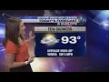 Sunday afternoon forecast update from Meteorologist Jaclyn Shearer