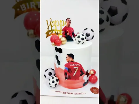 Football Theme Cake #cake #cakedecorating #prayagrajcake
