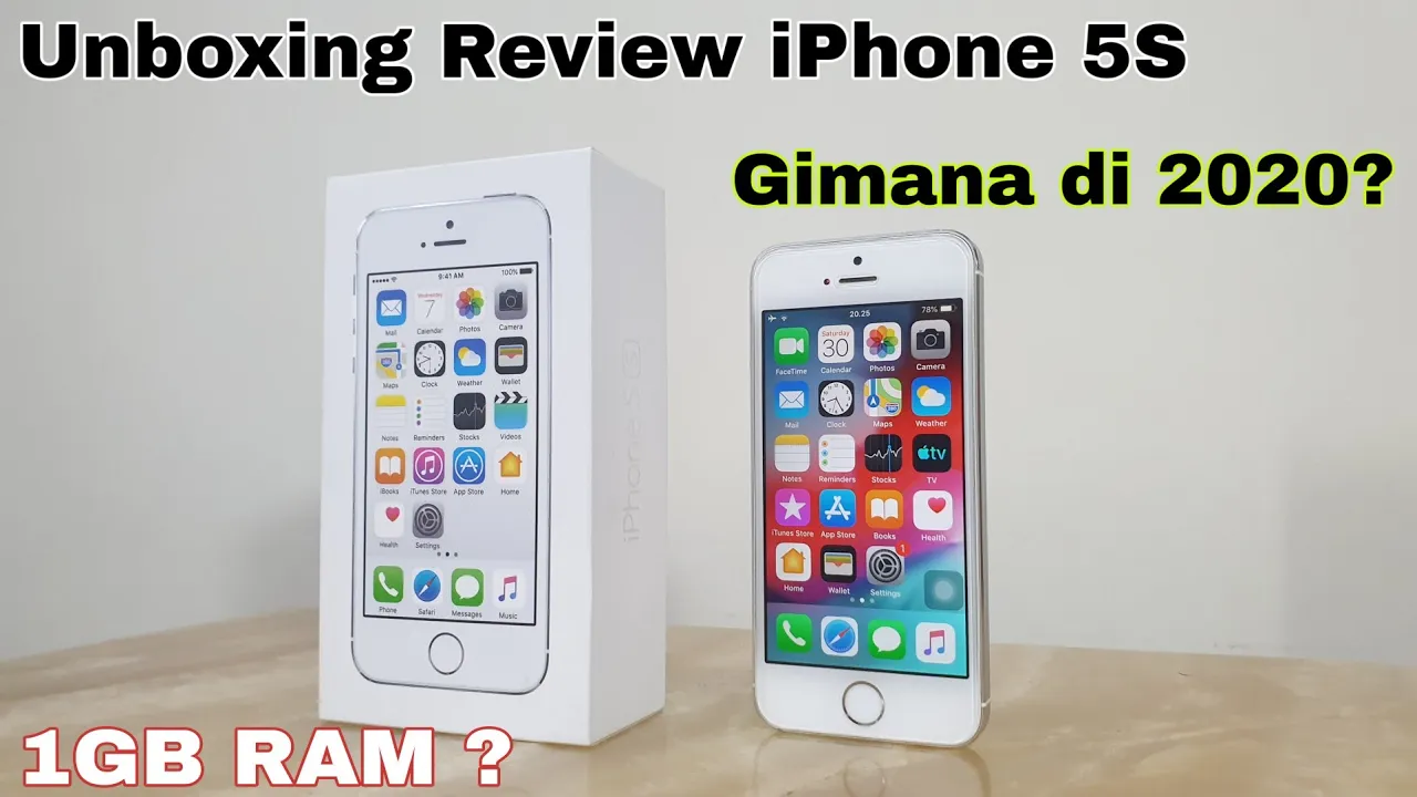 IPHONE 5S BISA APA??? || Iphone 5s Review ditahun 2020