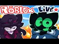 ROBLOX PLAYING WITH SUBS RANDOM GAMES LIVE
