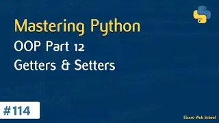 Learn Python in Arabic - OOP Part 12 Getters And Setters
