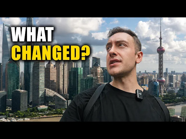 Shanghai isn't what I remembered...