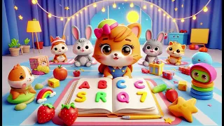 ABC Song With Cute Ending Upper And Lower Case Letters Nursery Rhymes Kids Songs  ABC Song With Cute Ending Upper And Lower Case Letters Nursery Rhymes Kids Songs