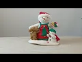 2015 Hallmark Jingle Pals Singing Snowman Time for Cookies