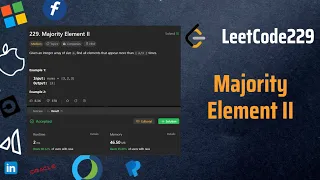 Majority Element II LeetCode 229 Brute-Better-Optimal