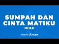 Download Lagu Sumpah dan Cinta Matiku - Nidji (KARAOKE VERSION)