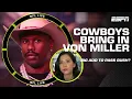The value I see Von Miller adding to the Cowboys pass rush NFL Live