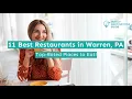 11 Best Restaurants in Warren PA