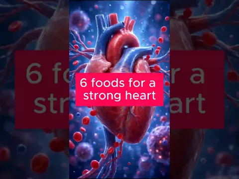 6 Foods for a Strong Heart #health #healthtips #shorts #explore #heart #food #healthy #nutrition