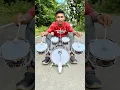 Lagu New Jazz Drum 🥁 Set With 5 Drums \u0026 Stool Music Drum Testing #shorts