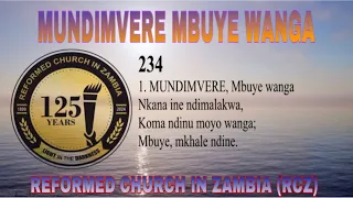 rcz hymn 234 mundimvere mbuye wanga official audio lyrics 2024