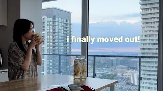 i finally moved out!