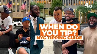 Tip or no tip Over 65 of U S has a negative view on tipping in new study - Here s what NYC says
