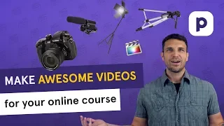 how to make awesome videos for your online course video recording tutorial 